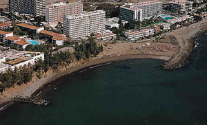 Strand von El Cochino im Süden von Gran Canaria